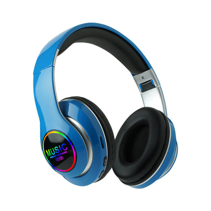 Over-ear Sports Music Headphones With A Foldable Design Card Slot And Bluetooth