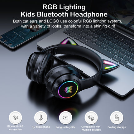 Onikuma B90 Bluetooth Gaming RGB Headset