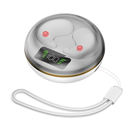 Bluetooth Wireless TWS Sleep Headphones Binaural Mini Portable Digital Displ