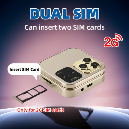 The 2g Foldable Phone Features Dual SIM Dual Standby For Calls, Text Message