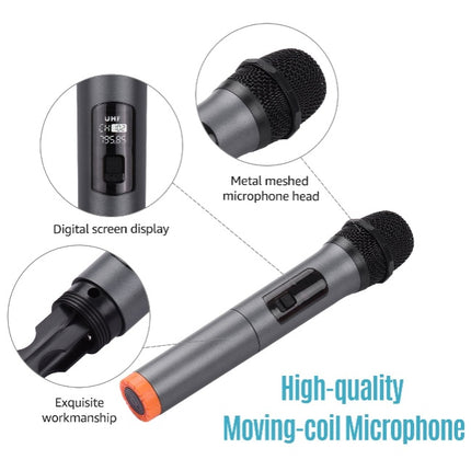 Professional Vocal Microphone Wireless & Wired Rechargeable