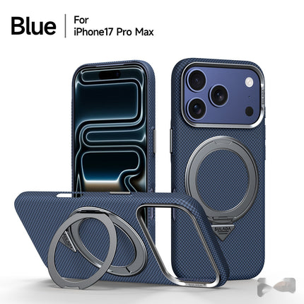 Magnetic Grille-Pattern Phone Case For Made Of Pc Material