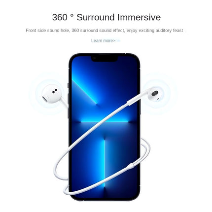 Lightning In-ear Headphones For Iphone14,13,12,11,7,8 Plus, Xs, With Lightning C