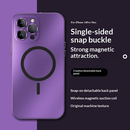Full-Coverage Phone Case With A Magnetic Snap Closure For
