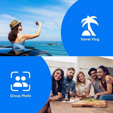 Vlog Selfie Monitor Screen Magnetic Rear Camera Phone