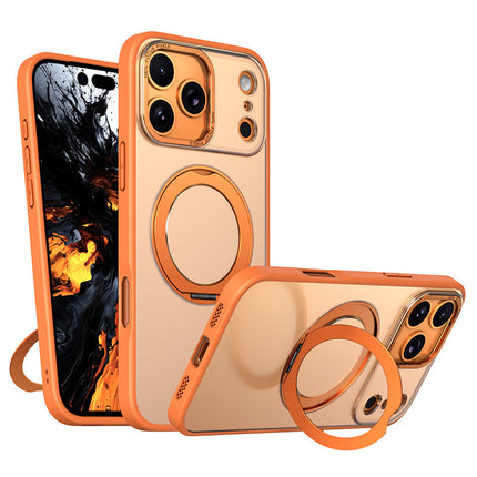 Pivot Phone Case In Orange With Magnetic 360-Degree Rotating