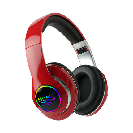 Over-ear Sports Music Headphones With A Foldable Design Card Slot And Bluetooth