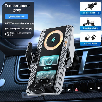High-end Mechanical-style Wireless Charger With Automatic Sensing Designed Speci