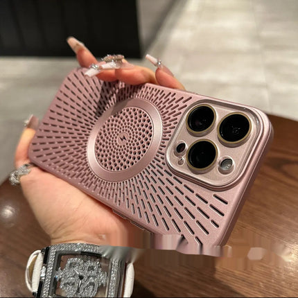 Ice-Cool Heat Dissipation Breathable Lens Film Phone Case