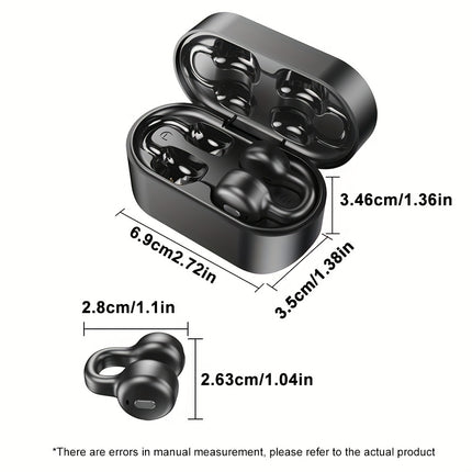 Wireless Open-back Headphones, Bluetooth Clip-on Earbuds, Sports Headphones, Ult
