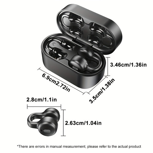 Wireless Open-back Headphones, Bluetooth Clip-on Earbuds, Sports Headphones, Ult