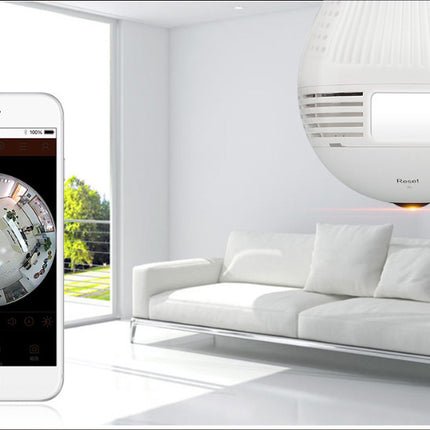 360° WiFi Surveillance Camera Bulb 960P IP Security Camera
