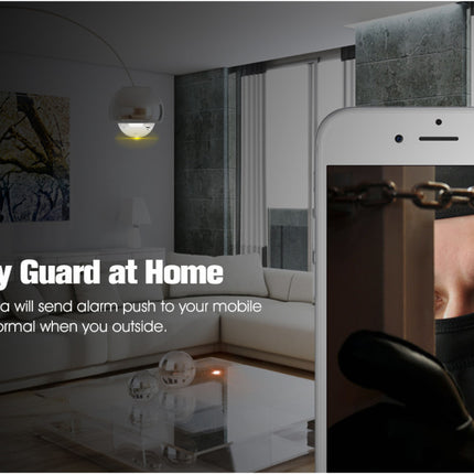 360° WiFi Surveillance Camera Bulb 960P IP Security Camera