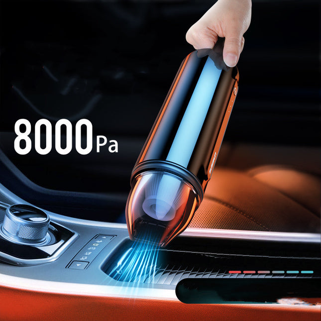 Wireless Car Vacuum Cleaner with Charging Station 85W 8000mbar Black