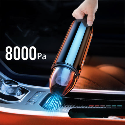 Wireless Car Vacuum Cleaner with Charging Station 85W 8000mbar Black