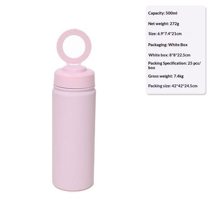 Outdoor Large-Capacity Sports Creative Phone Stand Cup