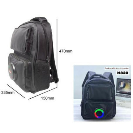 Bluetooth Speaker Backpack Multifunctional Rechargeable Outdoor