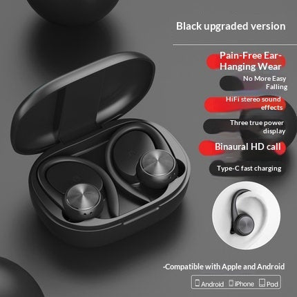 R200 TWS Wireless Sports Bluetooth Earbuds with Digital Display