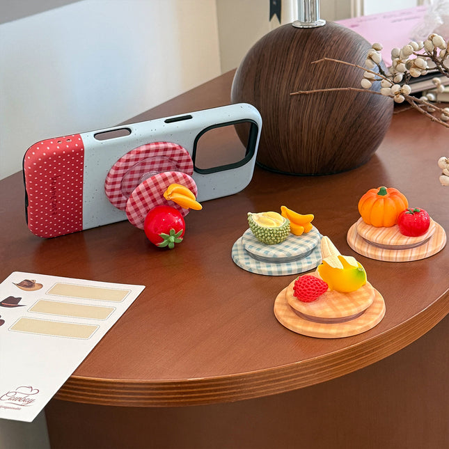 D Fruit Platter Compatible With 17Promax Phone Case Magnetic