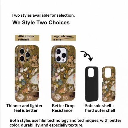 Skin-Feel Full-Body Drop-Proof Phone Case