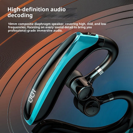 Digital Display Ear-mounted Single-ear Ultra-long Life Battery In-ear Bone C