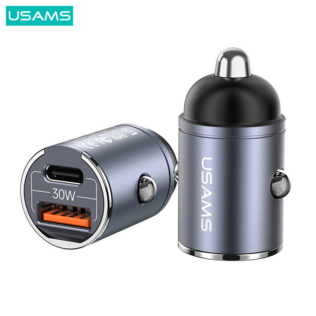 Hidden Dual-port Fast-charging Car Charger For Phones