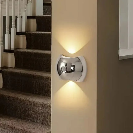 2-Piece LED Wall Lights with Motion Sensor, Magnetic Mount, 60 Days