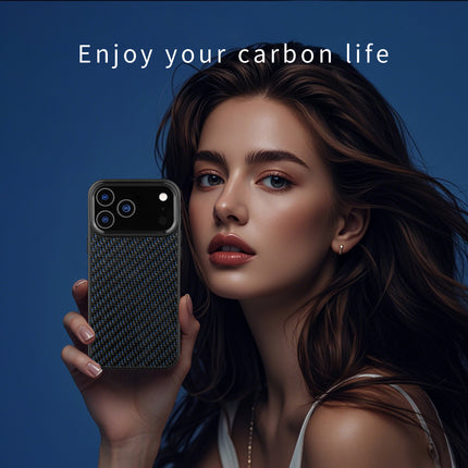 Metal Frame Carbon Fiber Phone Shell