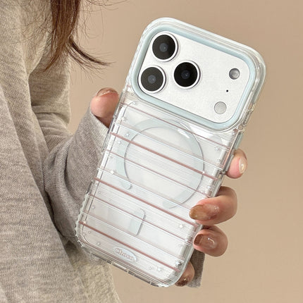 Loving Magnetic Suction Bracket Phone Case In Blue And Brown With A Bow Design