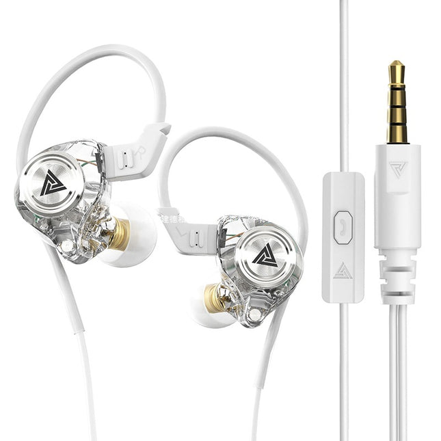 Wired In-ear High-fidelity Hifi Dynamic Coil Wired Control Live Broadcast Sports