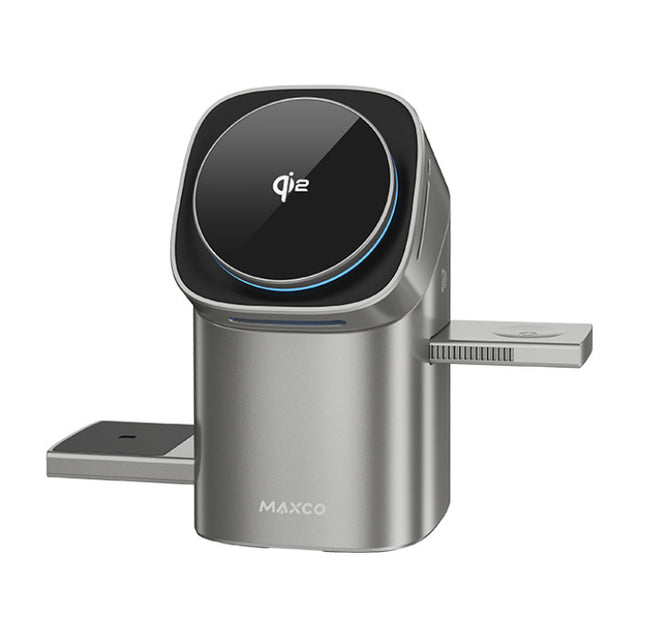 Three-In-One Magnetic Wireless Charger Phone Fast Charge