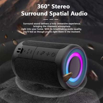 Portable Bluetooth Speaker Mini Bass Music Wireless Loud Sound