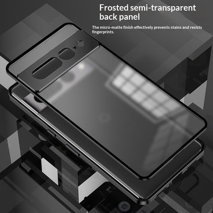 Metal Frame Protective Case for Google Pixel - Matte & Shock-Resistant