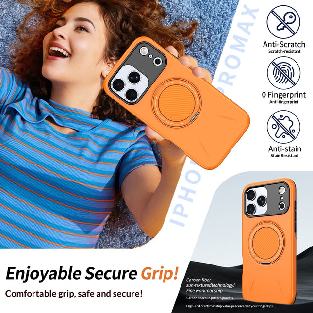 Drop-Resistant Magnetic 360-Degree Rotating Damped Phone