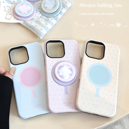 Colorful Diamond Magnetic Mount Phone Case
