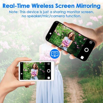 Vlog Selfie Monitor Screen Magnetic Rear Camera Phone