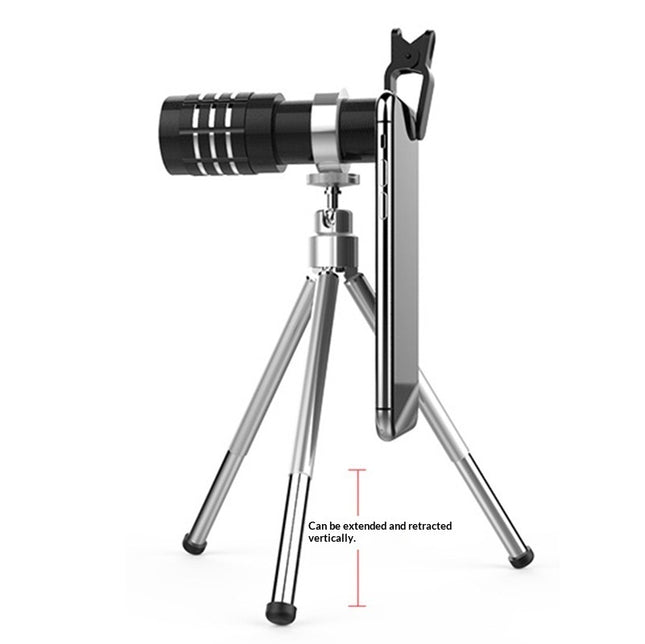 Zoom Metal Phone Telescope Lens For High-definition Photography