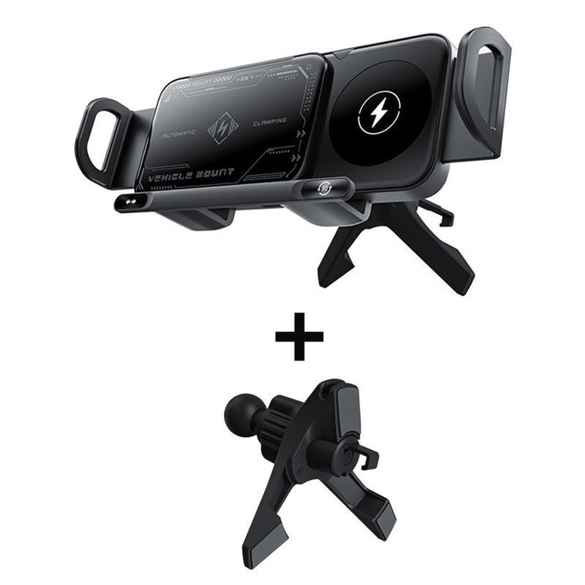Wireless Fast-Charging Car Phone Holder