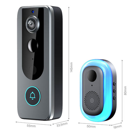 Tuya Smart Wireless Doorbell With Video And WiFi Standard With Ding-dong Functio