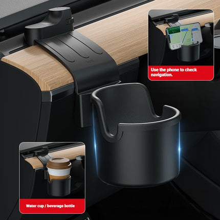 Suitable For Tesla Model 3Y Dashboard Cup Holder, Center