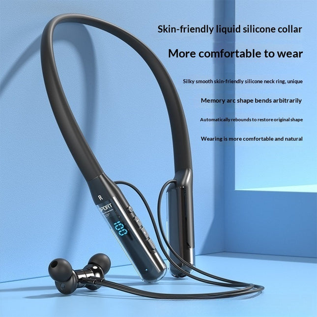 Wireless Neckband-style Multi-functional Stereo Smart Noise-canceling Sports Hea