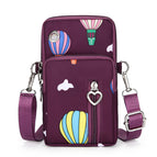 purple hot air balloon