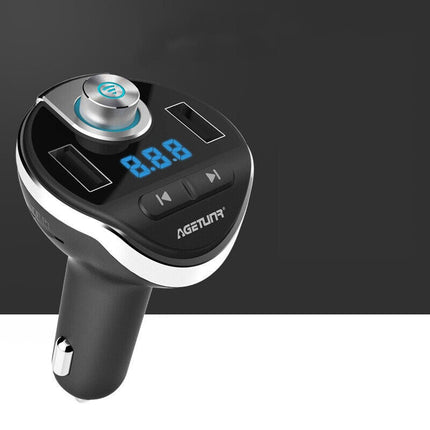 T20 Bluetooth FM Transmitter Car Hands-free MP3 USB Charger