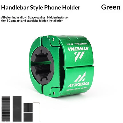 Hidden-style Bicycle Aluminum Alloy Phone Navigation Mount