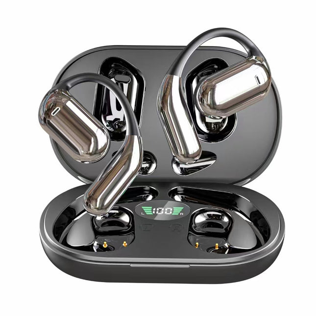 In-Ear Noise-Canceling Sports Ear-Hook Bluetooth Earphones