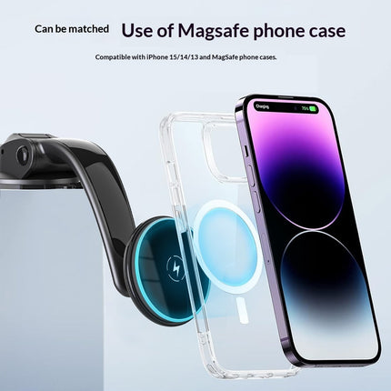 Qi 20 In-Car Phone Holder With Magsafe Magnetic Wireless