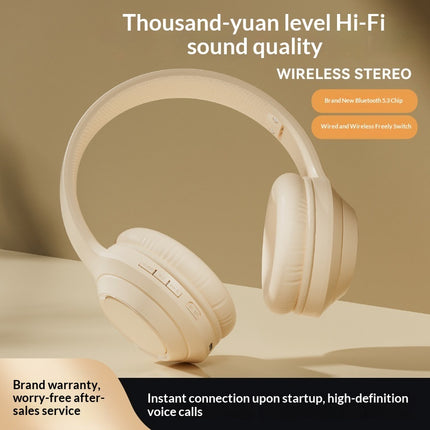 Bluetooth Over Ear Headphones With A Foldable All Around Ear Design And A Built