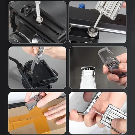 In 1 Multi-Function Gadgets Stainless Steel Combination