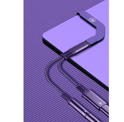 Flexible Flat Charging Cable With A Bent Connector For Tablets