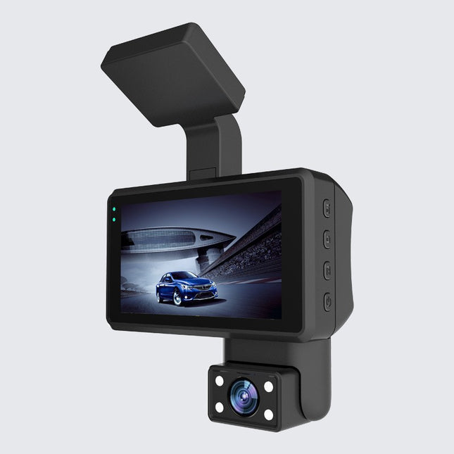 1080p HD Night Vision Dash Cam With A Rotatable Lens